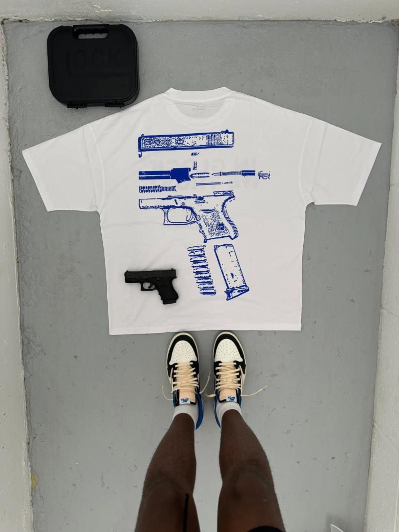 Men's T Shirts Y2K Shirt Mens Haruku Hip Hop in We Trust Graphic Print Round Neck Cotton Oversized Gothic Tops Casual Short Sleeve Tshirt