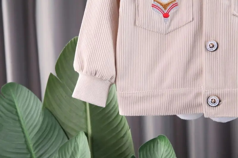 Cute Bear Spring Autumn Long Sleeve Kids Clothes Pants Suits Toddler Children Sportswear Casual Kids Outfits For 1 to 5 Years 250113