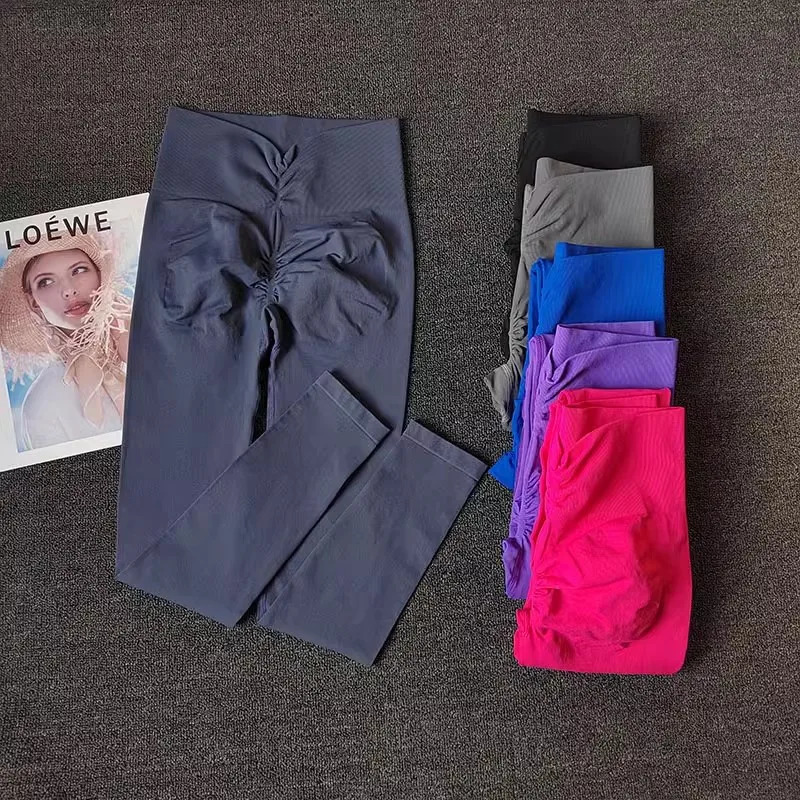 High-end Yoga Pants Women Fitness Leggings High elastic Sports Pants Push UP Tights Running Leggings Breathable Gym Leggings 250108