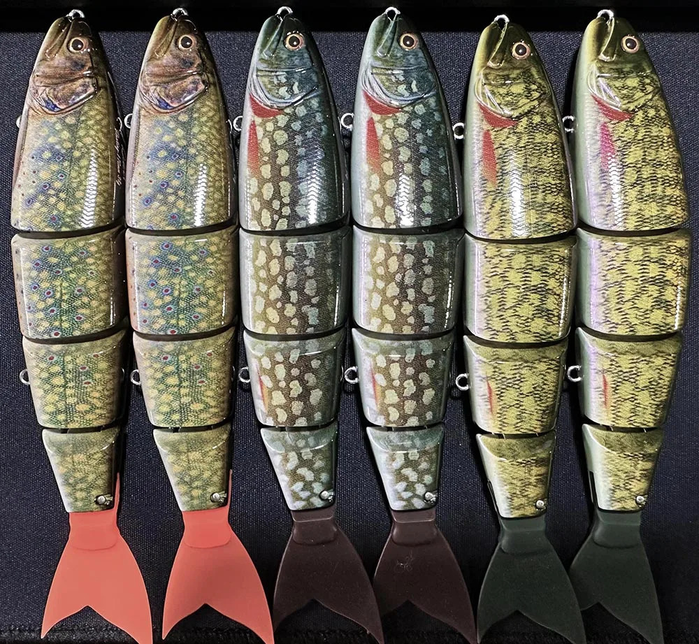 170mm 200mm 7Colors Fishing Lure Swimming Bait Jointed FloatingSinking Giant Hard Bait For Big Bait Bass Pike Lure 250107