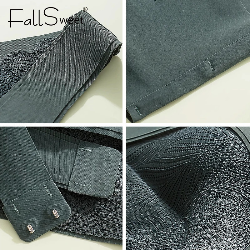 FallSweet Push Up Bra for Women Seamless Sport Bras Top Comfort Without Underwire Bralette Sexy Cross Back Brassiere Femme 250122