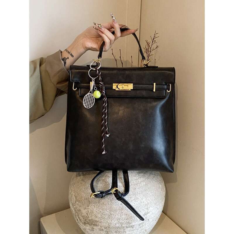 Fashionable Handheld Tote For Women 2024 New Autumn Work Commuter Large Capacity Underarm Bag, High Grade Shoulder Bag