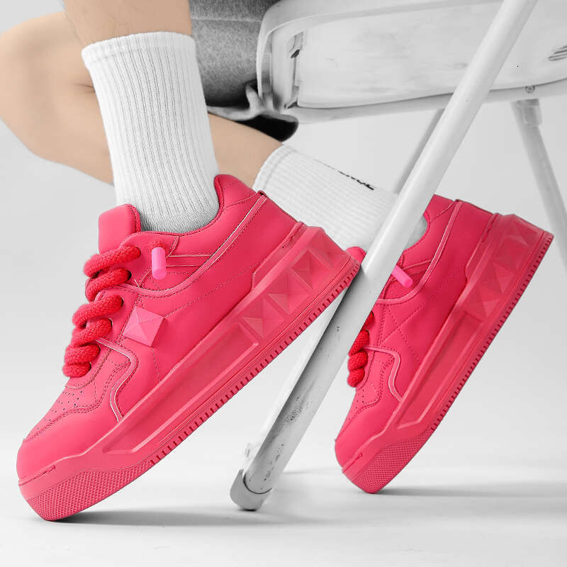 Hot Selg Stylish White Comfort Leather Designer Men's Shoes Platform Casual Sneakers Men atillas informales