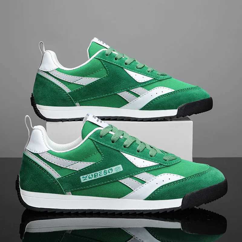 Spring Summer Green Brand Shoes Trainers Men Plimsolls Outdoor Canvas Sports Shoes Mens Casual Sneakers Shoes Men Z250227