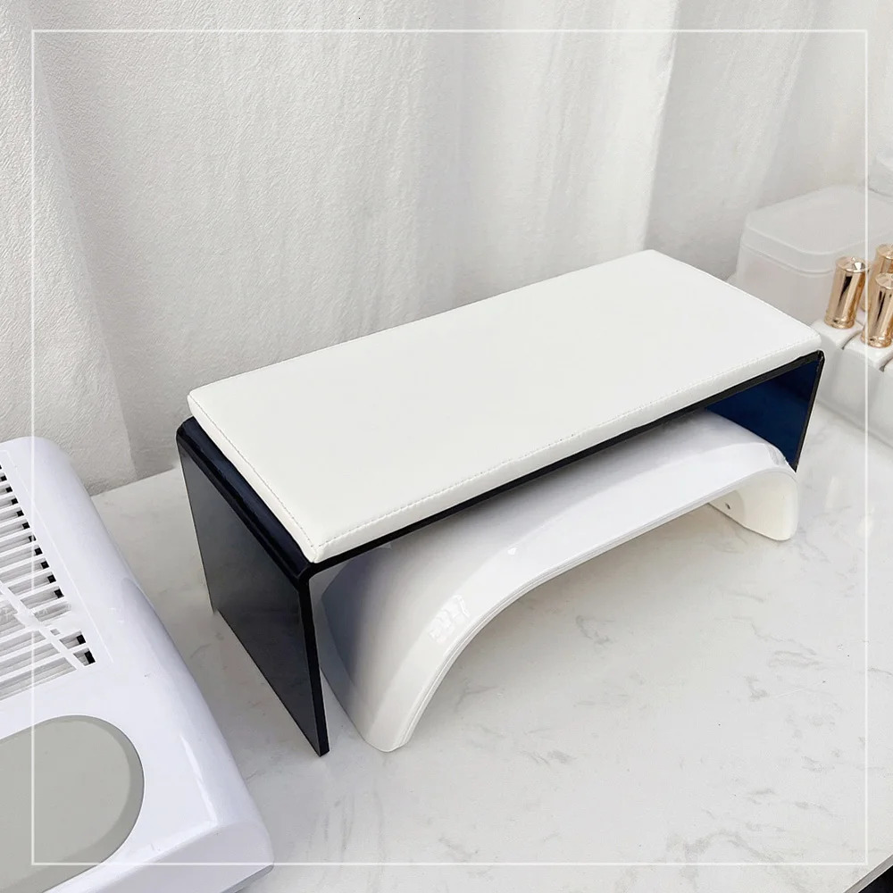 Lootaan Acrylic Nail Hand Rest for Nails PU Leather Nail Art Table Stand for Manicure Pedicure Arm Rest Nail Pillow Hand Holder 250121