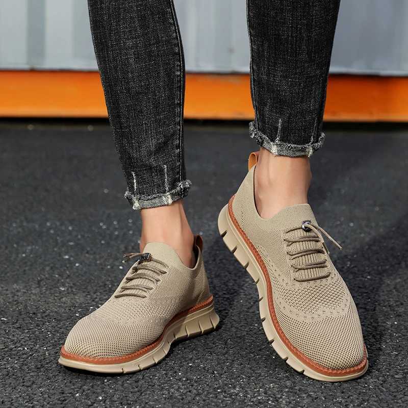 Mens casual shoes fashionable Loafers mens apartment lightweight breathable driving shoes outdoor sports shoes comfortable walking Zapatos Z250403