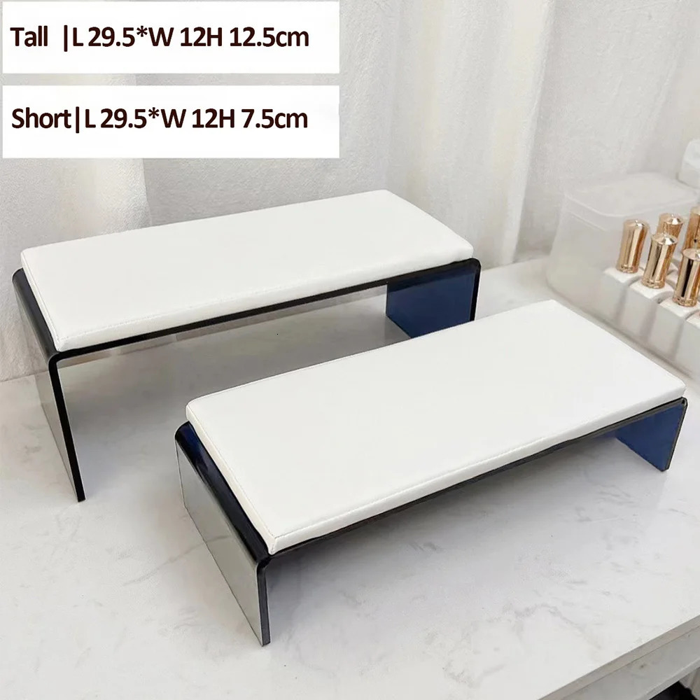 Lootaan Acrylic Nail Hand Rest for Nails PU Leather Nail Art Table Stand for Manicure Pedicure Arm Rest Nail Pillow Hand Holder 250121