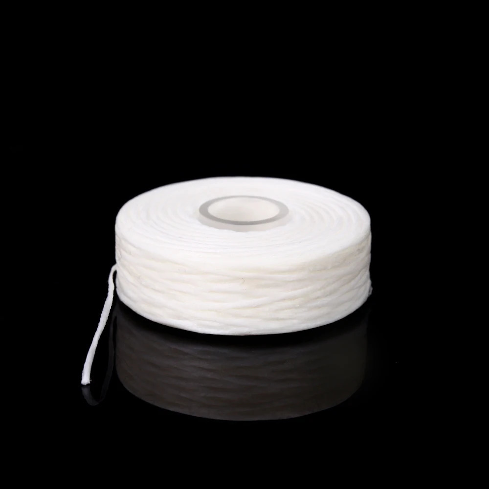 10 RollsPack Dental Floss Pick BuiltIn Spool Flat Wire Flosser Teeth Cleaning Wax Mint Flavored Toothpick 250108