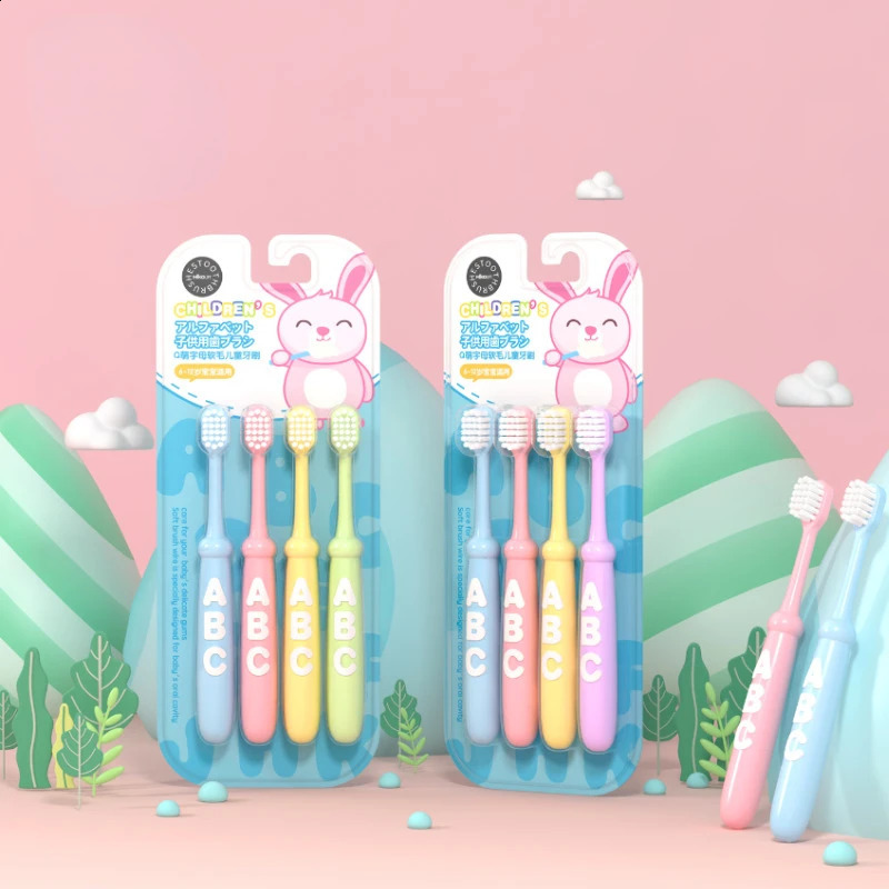 MikolifeQ Cute Children S Small Head Soft Bristle Toothbrush High Density Brush Wire Does Not Damage Gums for Aged 6 250115