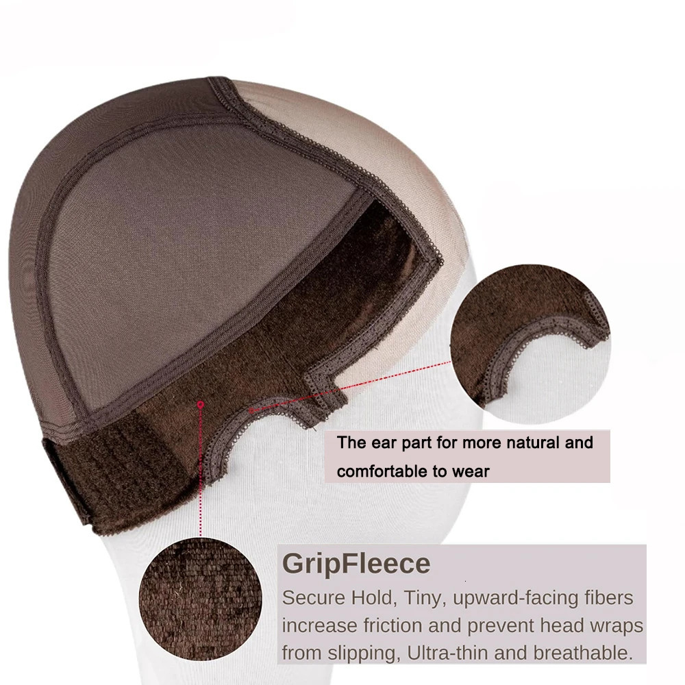 Lace Wig Grip Cap Women 4x5 Transparent Swiss Lace Front - Non-slip Adjustable Wig Gripper for Keeping Wigs In Place 250120