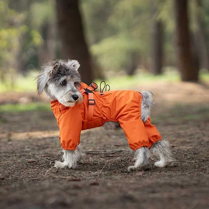 Pet Rain Coat Rainwear Body Cover for Puppy Dog Rain-Proof Mud-Proof Raincoats for Walking and Outdoor Activities M68EXJ250121
