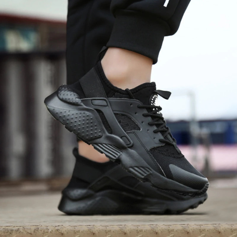 Mens Jogging Shoes Unisex Chunky Non-slip Sneakers Green Ultra-light Mesh Breathable Casual Shoes for MenLarge Size 35-47 250214