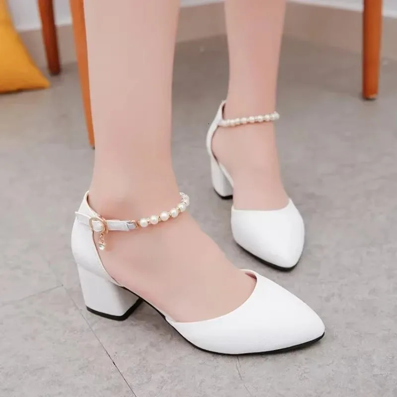 2025 Women High-heeled Sandals Summer Female Shoes Ladies Stilettos High Heels Elegant Buckle Slingback Wedding Shoes 250113