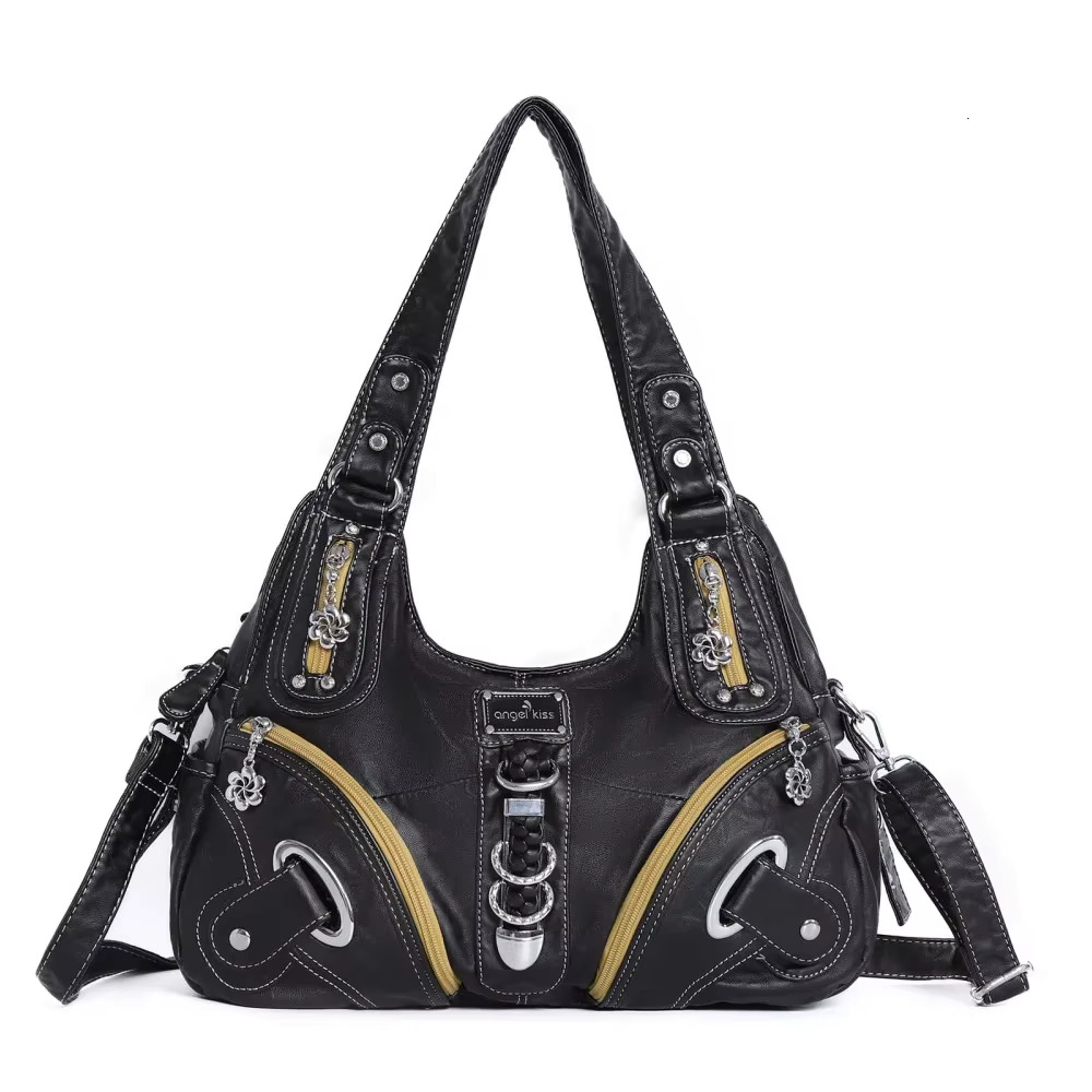 Angelkiss Women Handbags Fashion Shoulder Bag Large Tote Top-Handle Shopping Pack Multifunctional Satchel Lady Hobos Big Purse