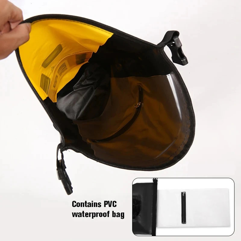 25L 30L Swimming Bag Dry PVC Backpack Waterproof Bucket Sack Large River Trekking Bags Rafting Outdoor Travel Storage Handbag 250121