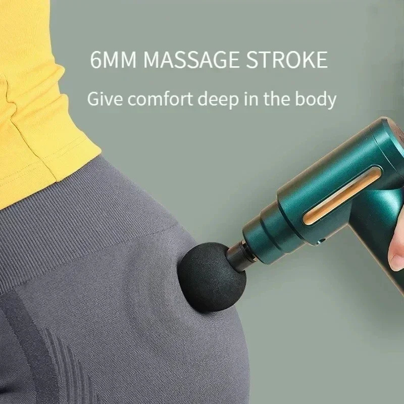 Fascia Gun Muscle Relaxation Massager Electric Vibration Massage Professional Grade Neck Membrane y250108