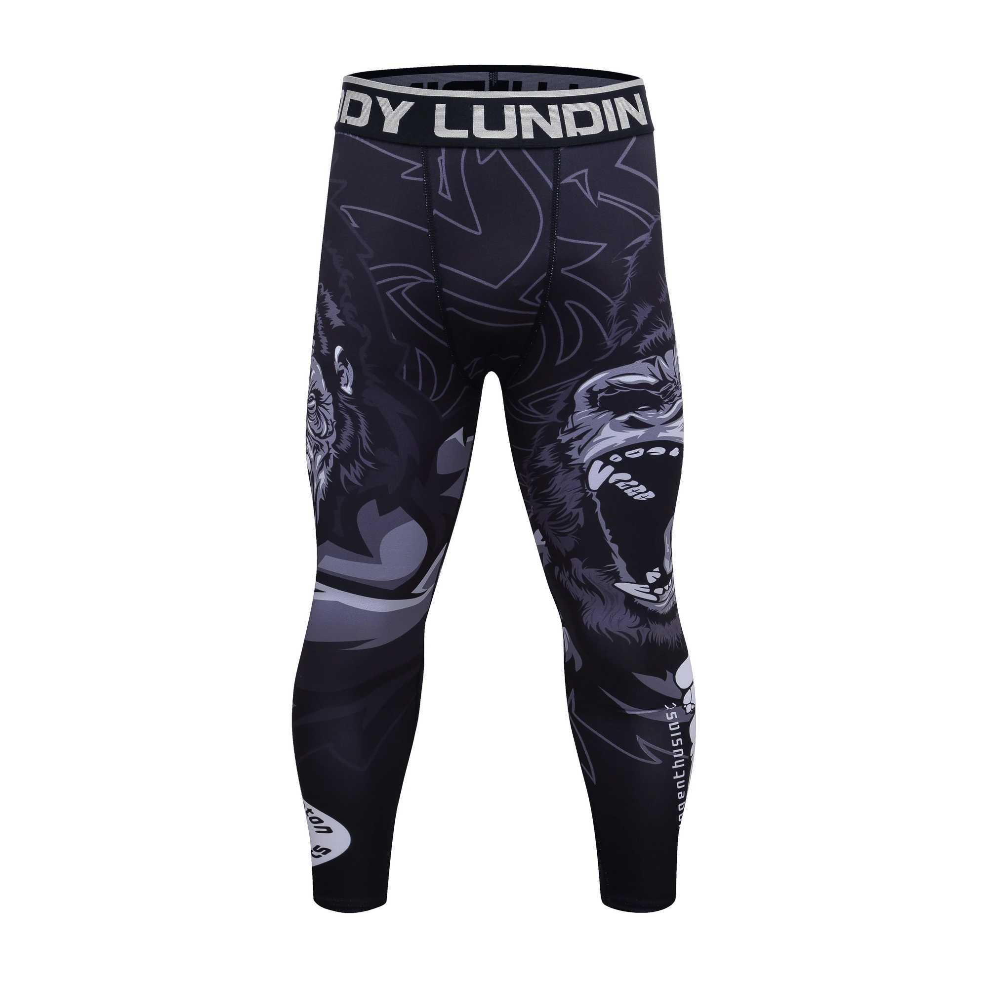 Cody Men Sportswear With Print Gorilla Men MMA Jiu jitsu No Gi Rashguard Bjj Fighting wear Athletic Tracksuit Boxing X250129