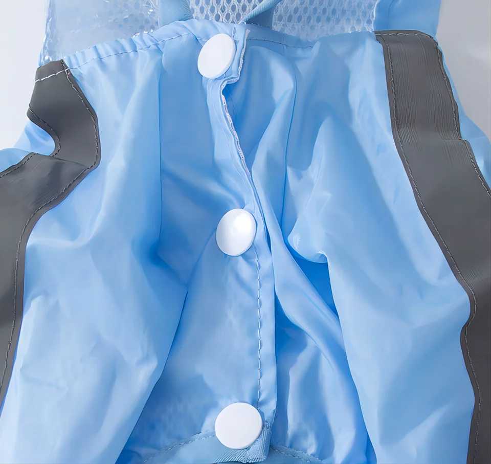 Fashion Breathable Designer Dog Clothes Luxury Safe Reflective Waterproof Dog Raincoats For Rainy Weather Wholesale Dog ClothesXJ250121