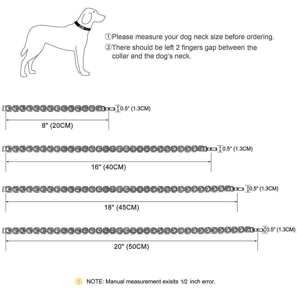 Gold Dog Chain Collar Bling Rhinestone Puppy Cat Necklace Adjustable Dog Slip Choke Collars For Small Medium Dogs Cats Rabbit X250129