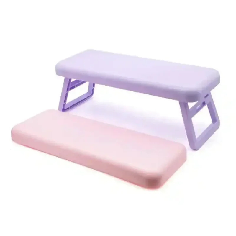 Folding Nail Hand Manicure Rest Arm Stand Pillow Cushion Holder Table Desk Armrest Sponge Support Mat Polish Tool Practice Salon 250121