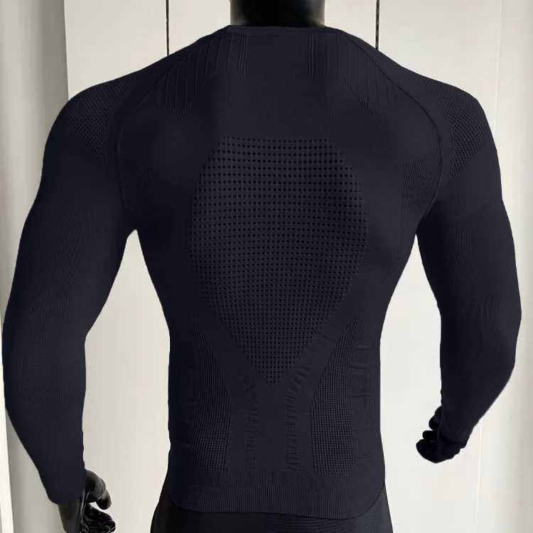 Mens Thermal Underwear Set Winter Base Layer Sport Long Johns Top Bottom Suit Compression Cold Weather Gear for Skiing X250129