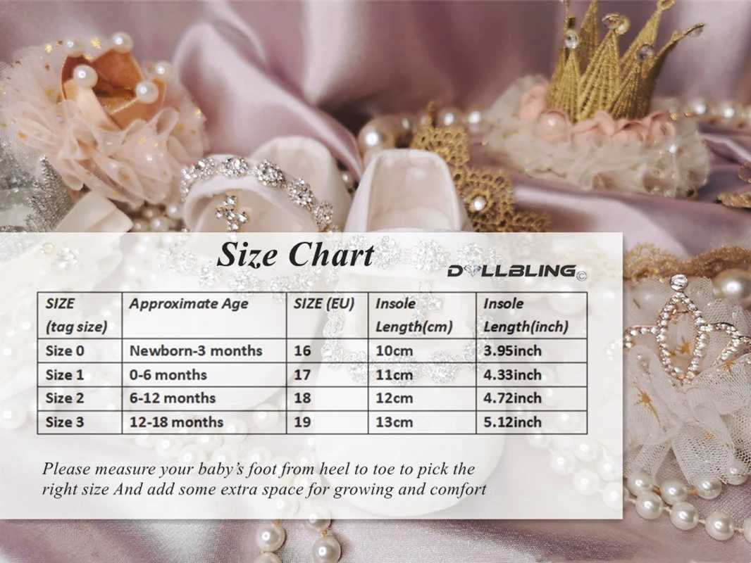 Ivory Lace Baptism Girl Shoes Photography Flower Baby Glitter Pearly Christening Shoes Soft Comfortable Infant Footwear X250129
