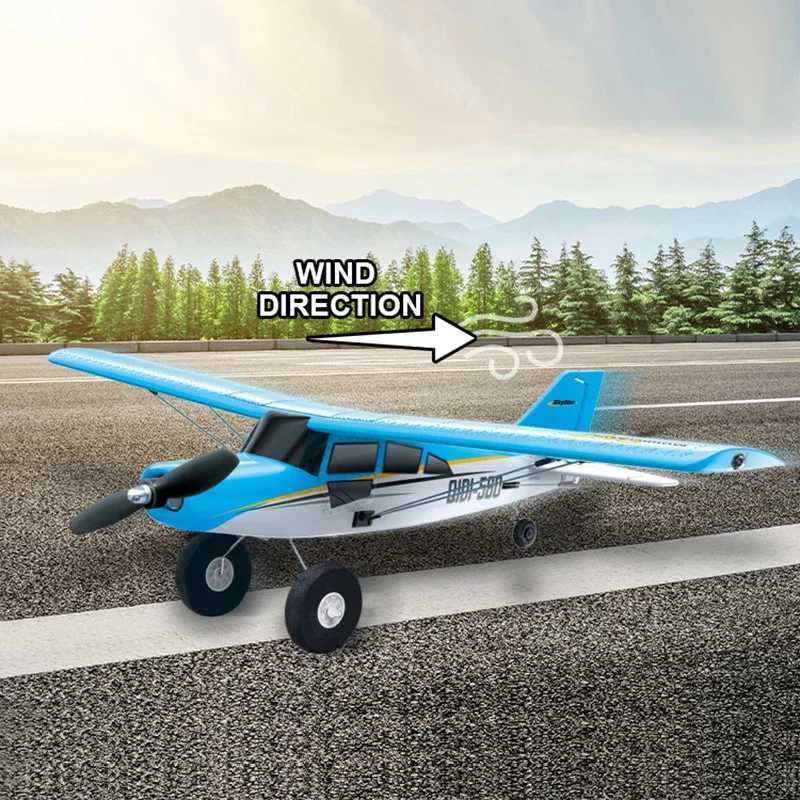 JIKEFUN RC Plane Moore M7 Off-road 4CH Remote Control Airplane Brushless Fixed Wing Aircraft Model EPP Foam Toys for Children X250129