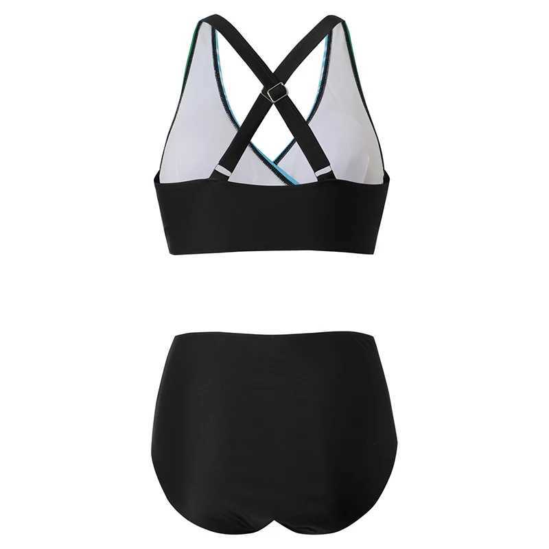 Push Up Bikinis Halter Swimsuit Women High Waist Swimwear Fe Bathing Swimming Swim Suit Bathers Beachwear LadiesXJ250120