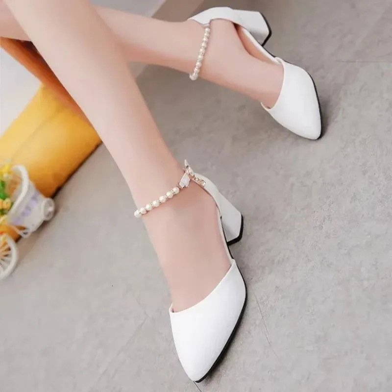 2025 Women High-heeled Sandals Summer Female Shoes Ladies Stilettos High Heels Elegant Buckle Slingback Wedding Shoes 250113