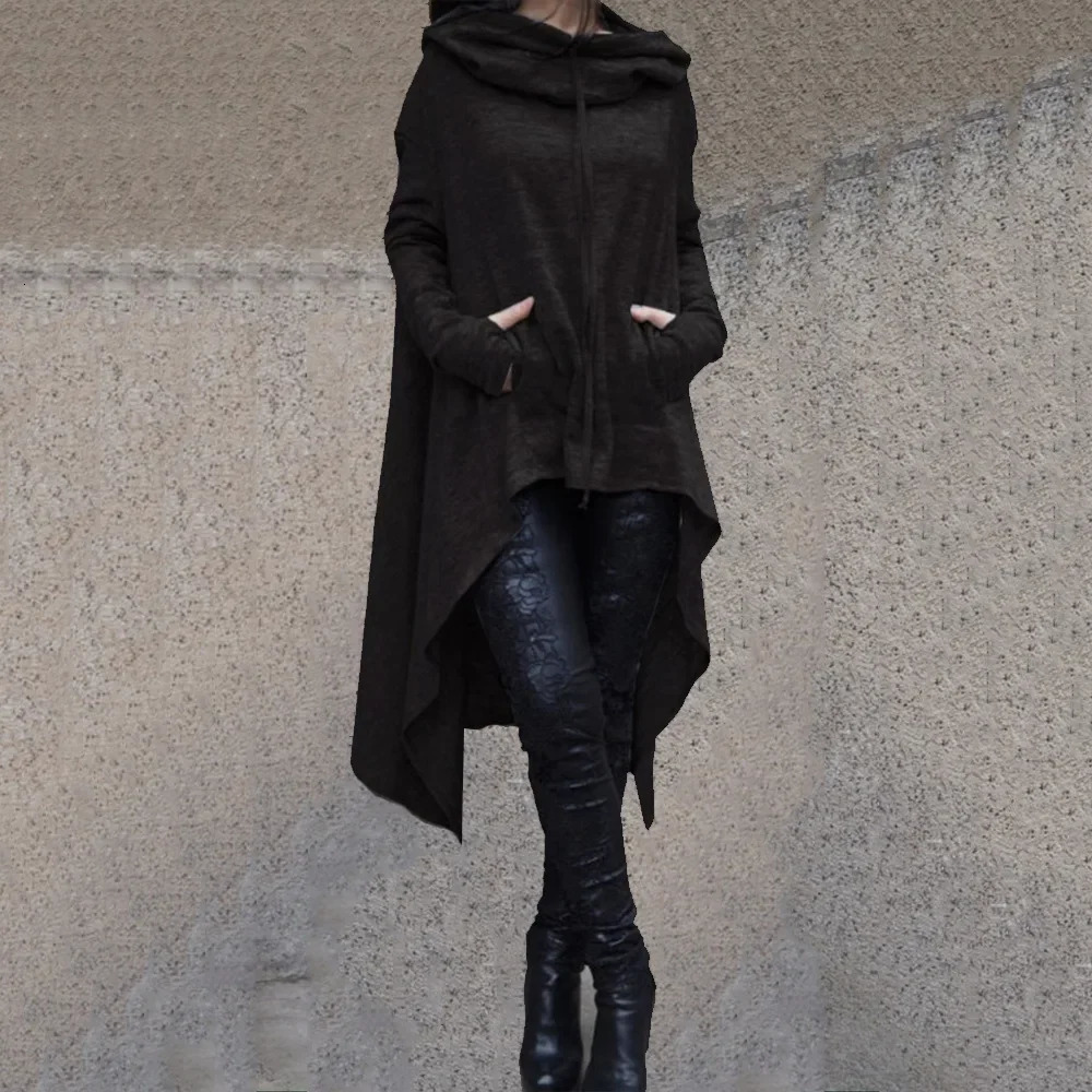 CrossBorder Autumn Winter MediumLength Long Sleeve Plus Size Sweatshirt Hoodie Casual Top In Stock 250122
