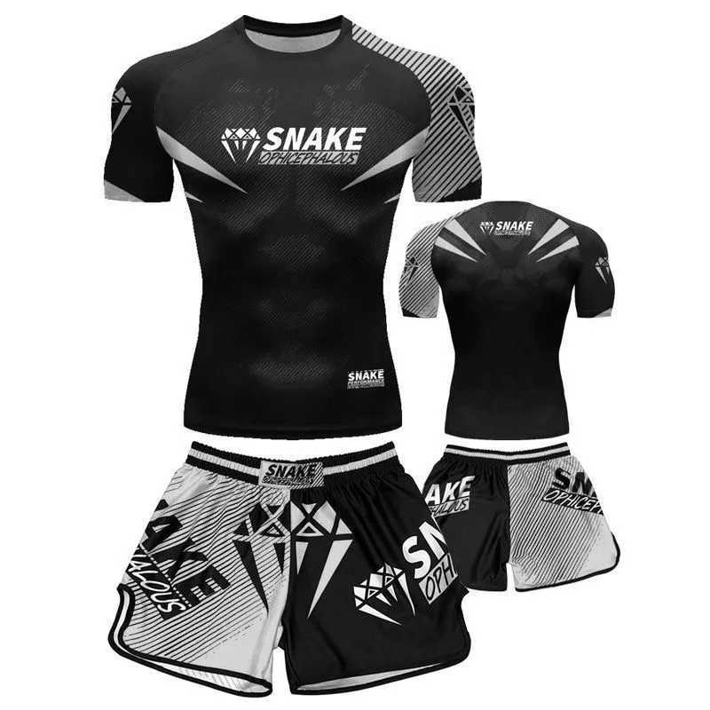 2024 New MMA Boxing Short SLeeve Childrens Suit Sports Mens and Womens Fighting Breathable Quick Drying Training Set X2501295