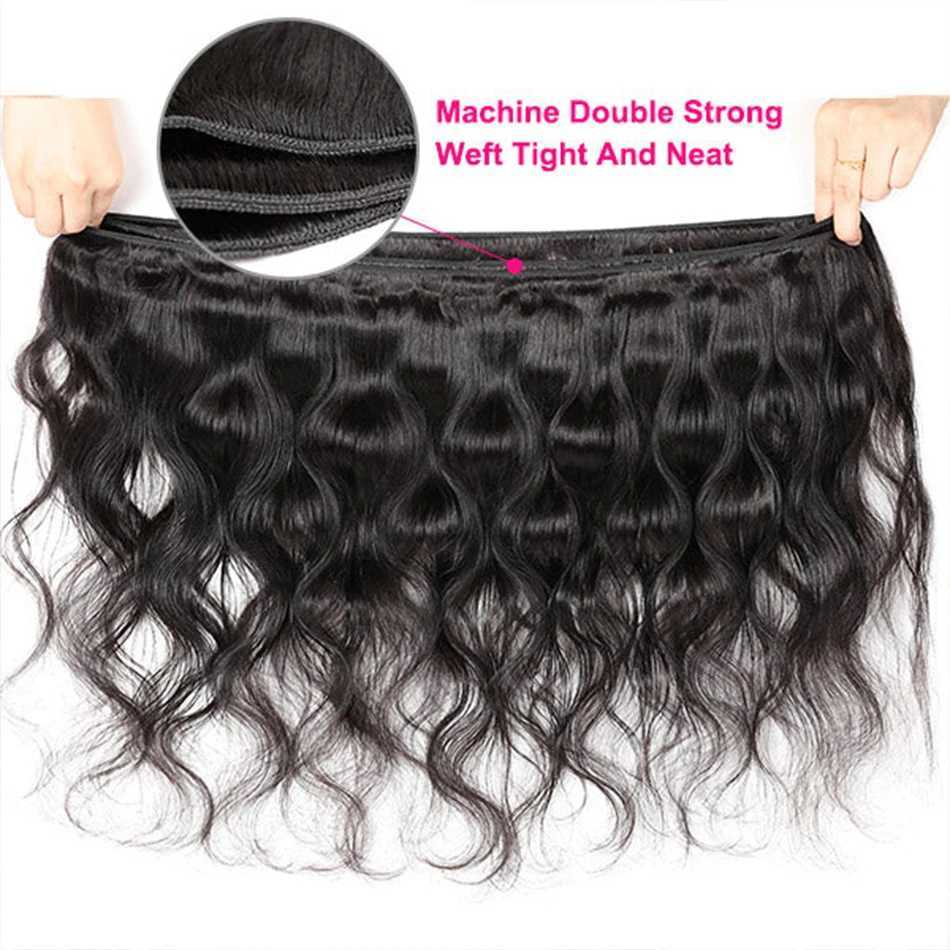 100% Malaysian Body Wave Bundles with Clo Natural Human Hair Extensions Wholesale Wave Hair Human Lace Hd Lace Clo 4x4XJ250120