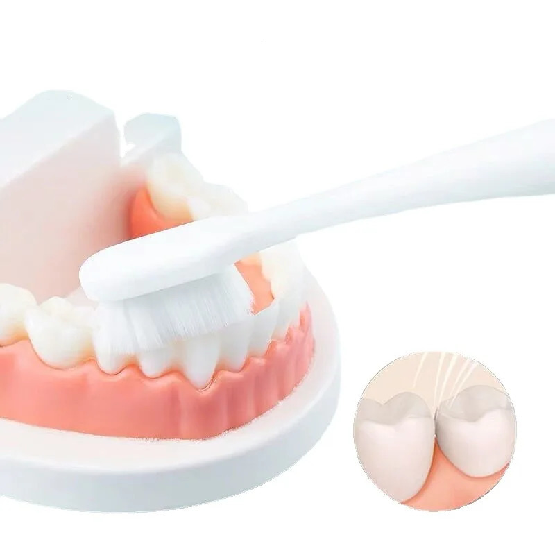 Ultrafine Soft Toothbrush Million Nano Bristle Adult Tooth Brush Teeth Deep Cleaning Portable Travel Dental Oral Care y250115