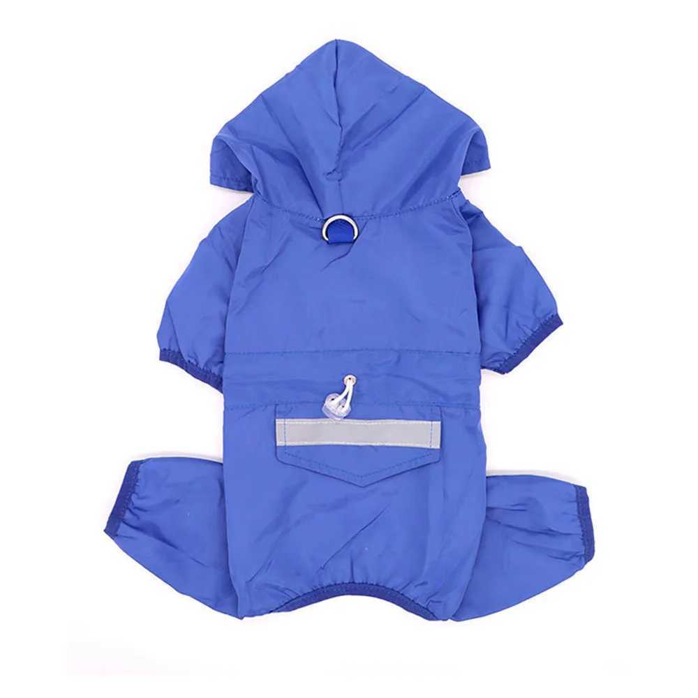 Dog Raincoats Waterproof Puppy Raincoat with Hood Breathable Mesh Pet Rain Jacket Reflective Rain Poncho Jumpsuit for Small DogsXJ250121