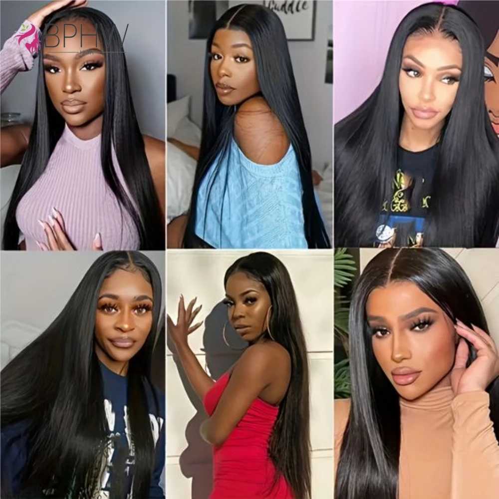 12A Bundles With Frontal 100% Human Hair Straight Peruvian Hair Natural Color Virgin Hair Bundles With Clo Brown Lace HairXJ250120