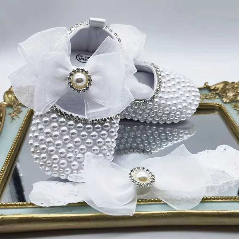Dollbling Baby Diamonds and Pearls Custom Baby Girl Pearl Rhinestone Birthday Baptism Fancy Shoes Baby Shower Easter X250129