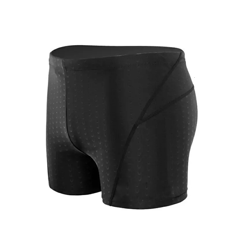 Professional Swimming Trunks Men Swimwear Sharkskin Swim Briefs Swimsuit Competitive Pants Summer Beach Shorts Wholesale 250114