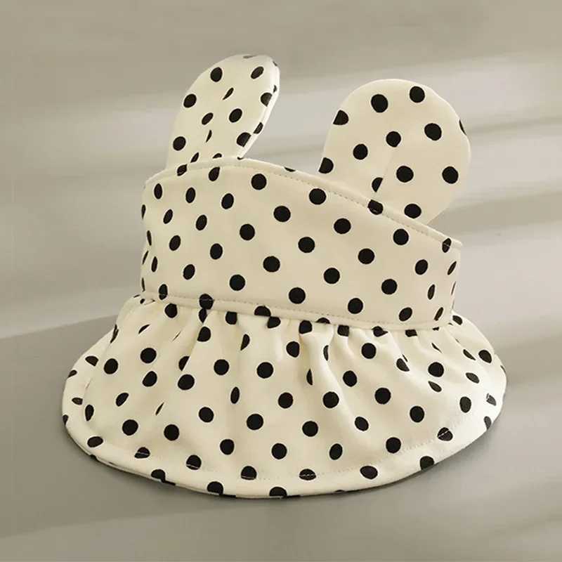 Baby Sunhat Summer Toddle Big Brim Beach Hat Child Outdoor Sun Protection Travel Hat Boy Girl Empty Top Adjustable Sun Cap 6-24M M250121