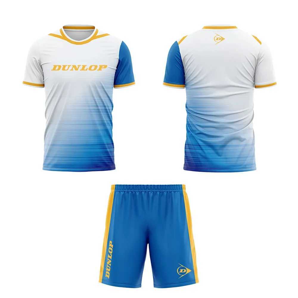 Summer Quick Drying Sportswear For Men Gradient Print Badminton Tennis Shorts Breathable Outdoor Sports Suit T-shirts Tracksuit X250129