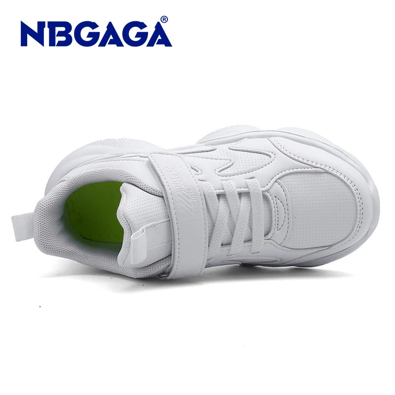 Girls Shoes Autumn Boys White Shoe Casual Running kids AntiSlip Soft Sole Sneakers Children Tennis School Outdoor Sports 250117