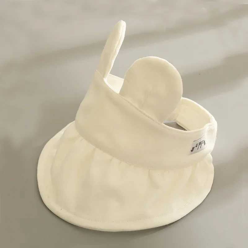 Baby Sunhat Summer Toddle Big Brim Beach Hat Child Outdoor Sun Protection Travel Hat Boy Girl Empty Top Adjustable Sun Cap 6-24M M250121