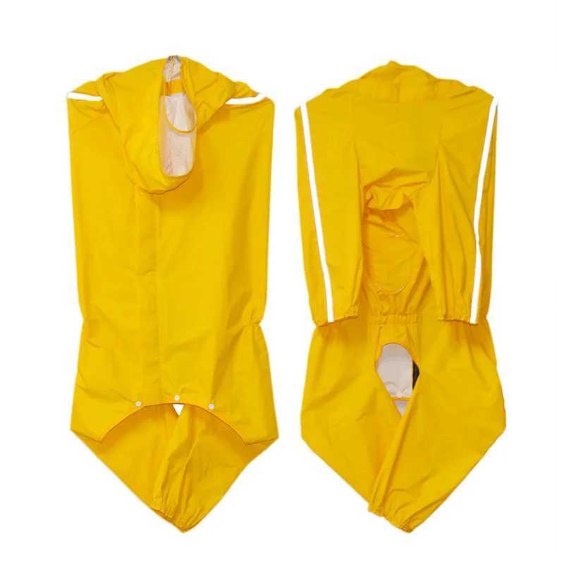 All inclusive Large Dog Raincoat Waterproof big Dog Clothes Coat hoodie Rain Jacket Reflective Medium big dog poncho OutdoorXJ250121