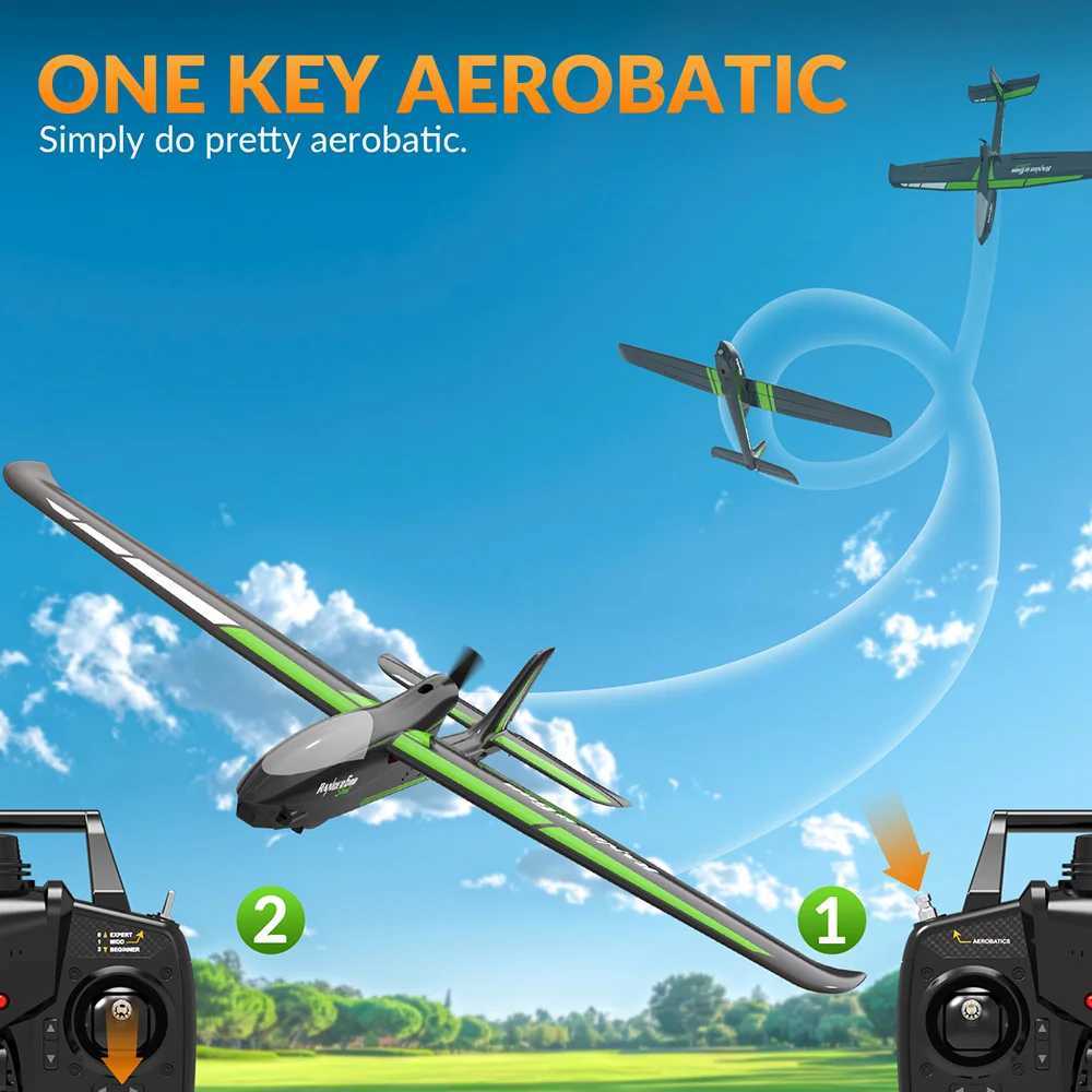 VolantexRC 76102SR Ranger 600 EPP 2.4GHz 4CH 6-Axis Gyro One Key Aerobatics XPilot Stabilization System RC Airplane Glider RTF X250129