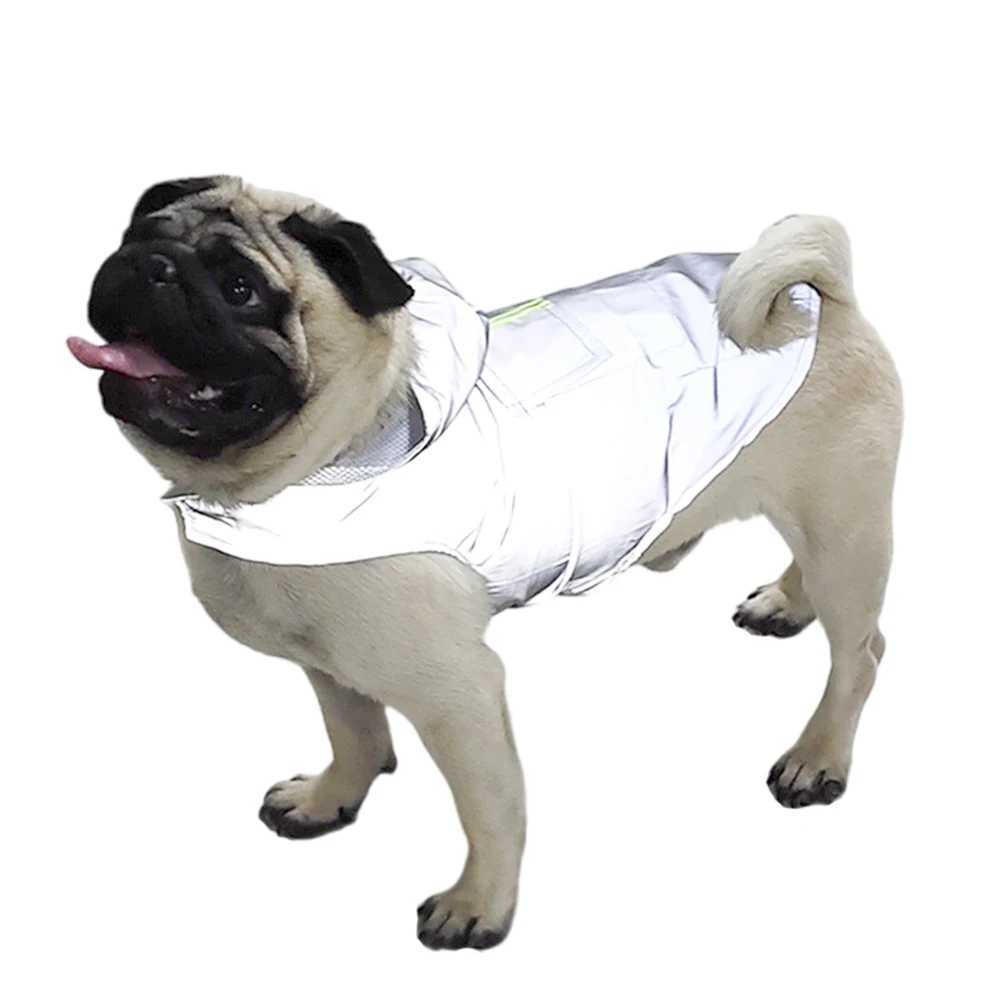 XL-6XL Full Reflective Dog Raincoat Waterproof Pet Clothes for Medium Large Dogs Outdoor Big Dog Hoodie Golden Retriever JacketXJ250121