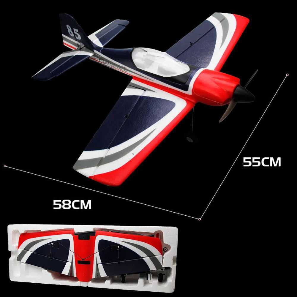 FX9706 RC aircraft 580MM fixed wing glider 5 CH 3D/6G remote-controlled aircraft 2.4G brushless motor fighter model childrens toy X250129