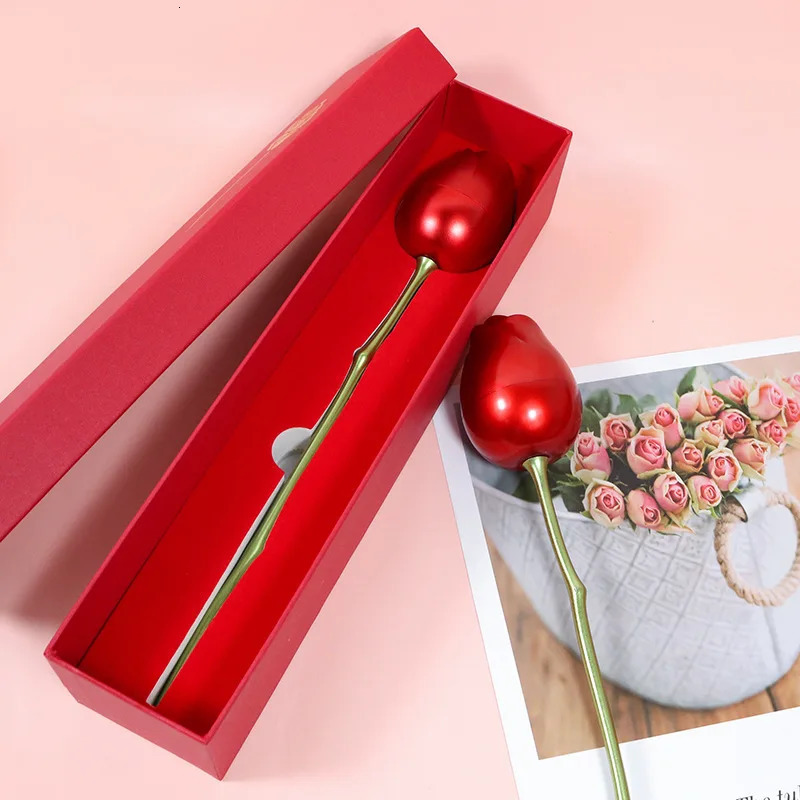 Pink Zircon Heart Bow Pendant Necklace With Rose Flower Gift Box For Wedding Romantic Mothers Day Fashion Jewelry 250117