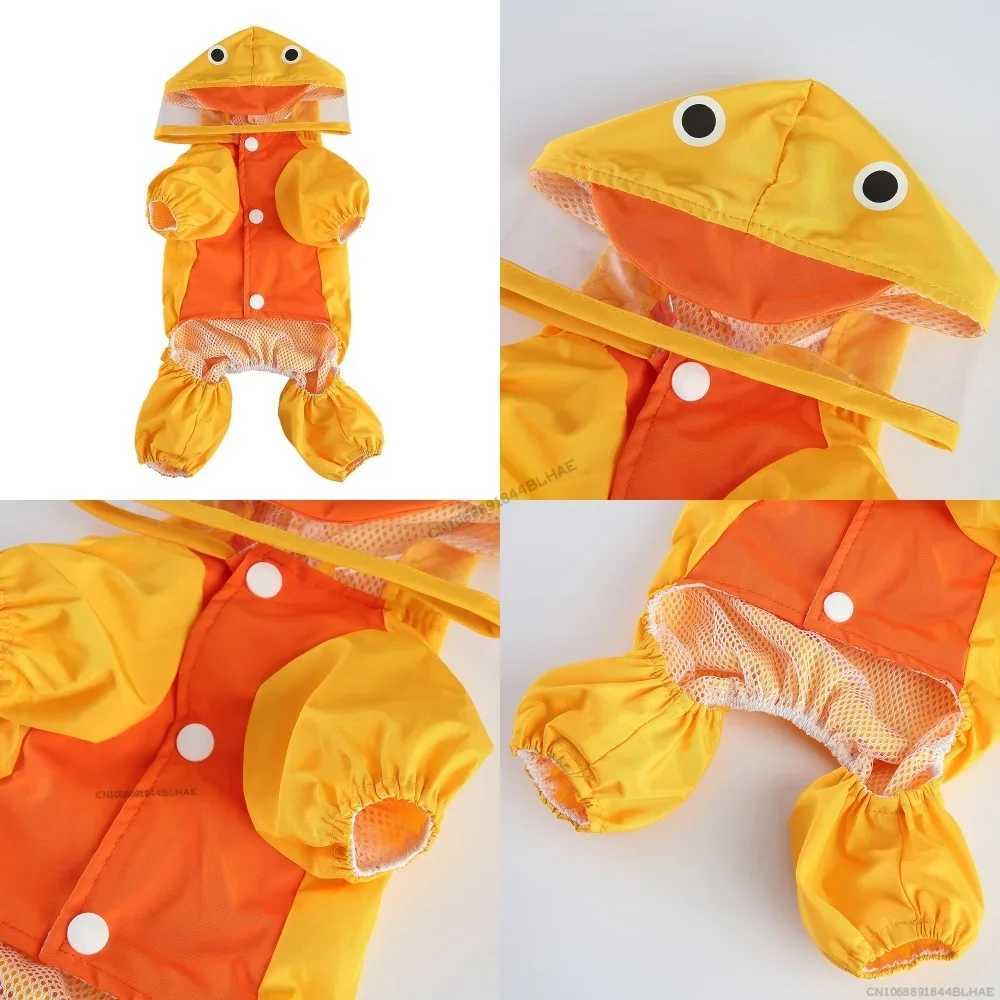 Puppy Raincoat Waterproof Dog Clothes Chihuahua Schnauzer Rain Coat for Small Dogs Jumpsuit Reflective Raincoat Dogs AccessoriesXJ250121