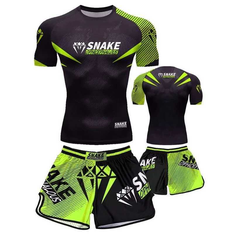 2024 New MMA Boxing Short SLeeve Childrens Suit Sports Mens and Womens Fighting Breathable Quick Drying Training Set X2501295