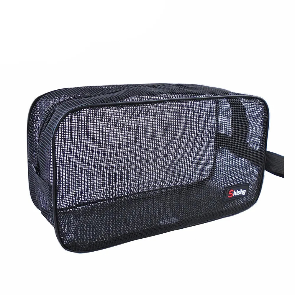 YIXIAO Grid Swimming Storage Bags Beach Portable Handbags Outdoor Sports Travel Bathing Mesh For Women Men 250121