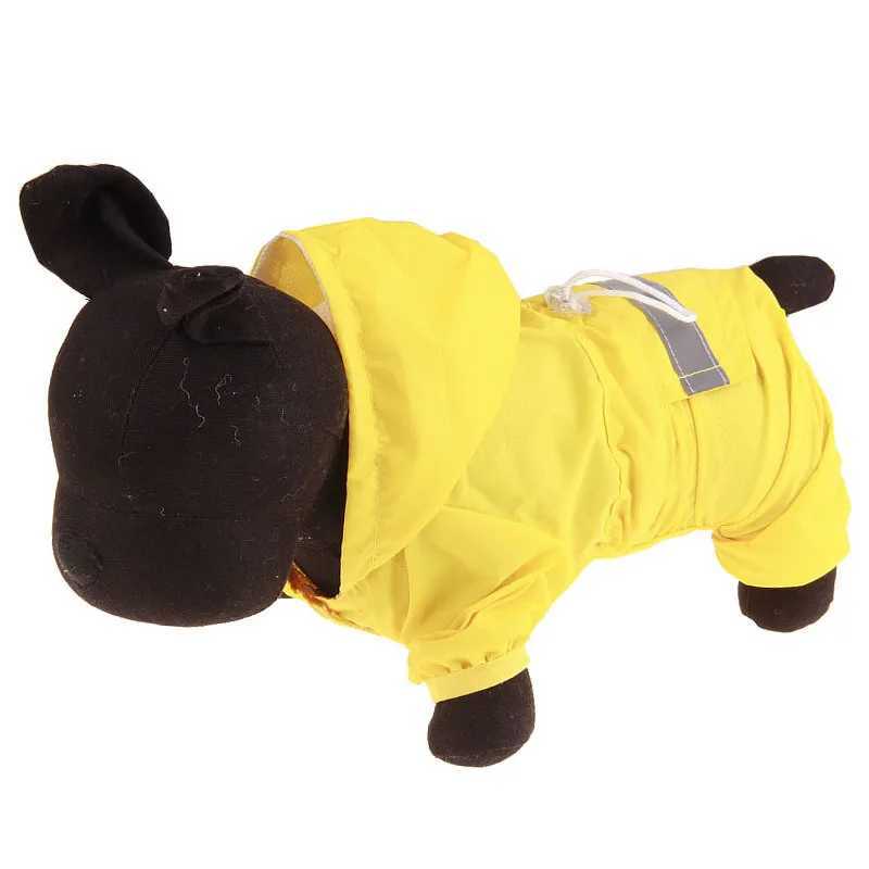 Pet Dog Rain Coat Cat Raincoat Outdoor Rainwear Hood Apparel Jumpsuit Puppy Rainy Day Casual Waterproof Jacket Pet SuppliesXJ250121